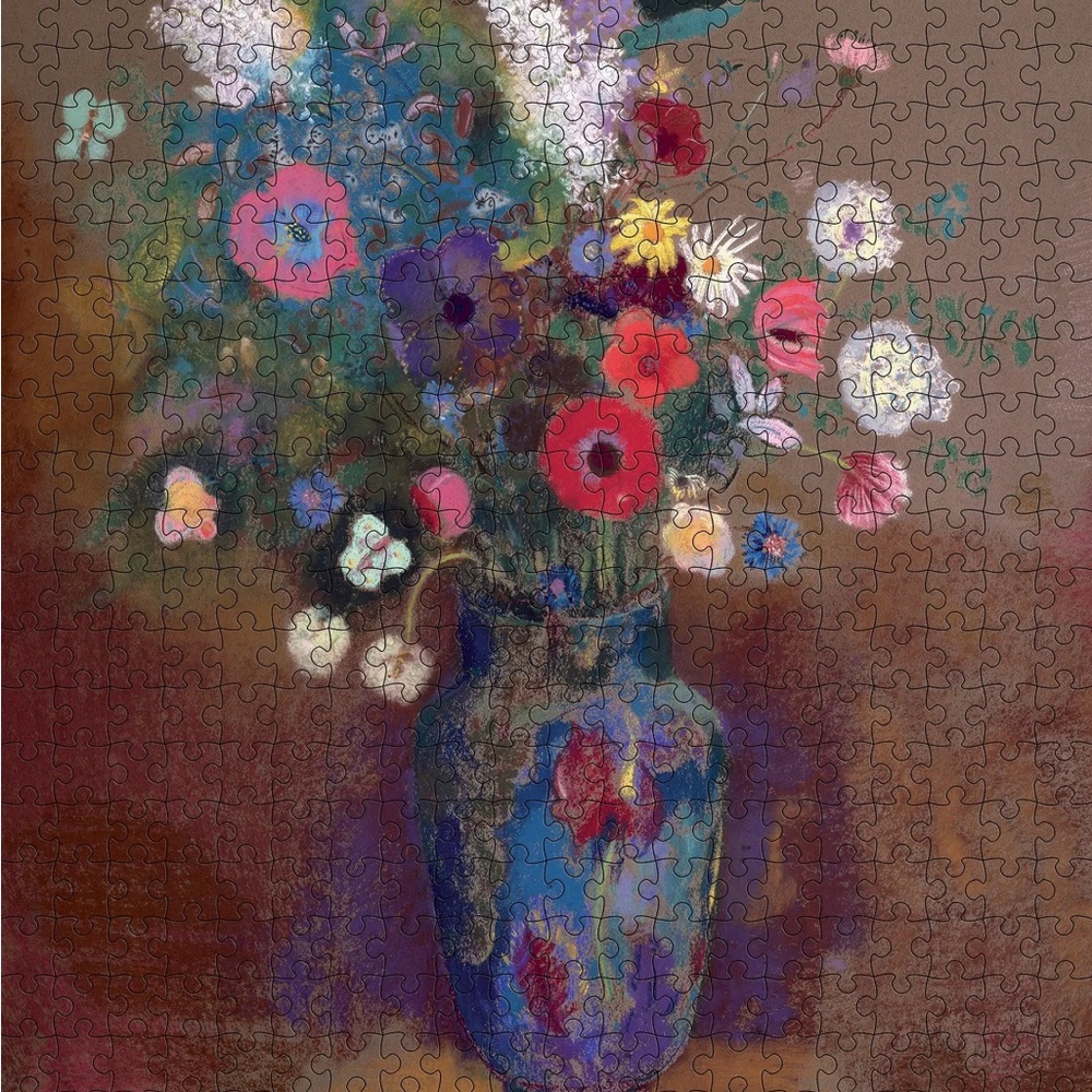 Odilon Redon: Bouquet of Flowers 500-Piece Jigsaw Puzzle